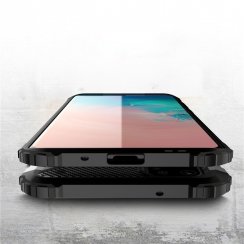 Kryt na mobil Samsung Galaxy S20 Ultra / Galaxy S20 Ultra 5G Mobi Hybrid, odolný, tvrdý obal, strieborný