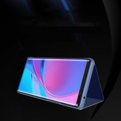 Obal na mobil Samsung Galaxy A32 4G Mobi Clear View ružový