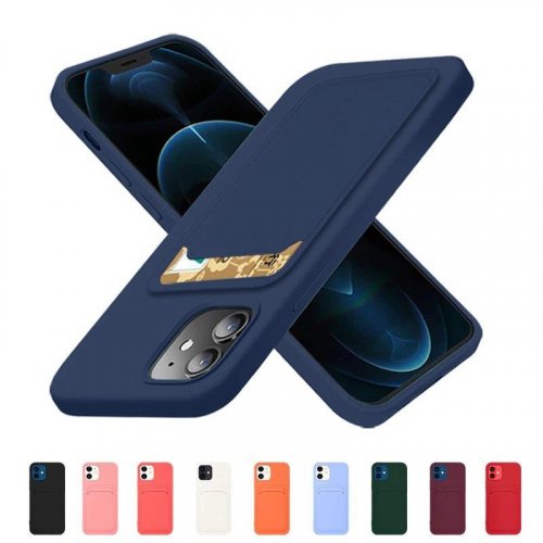 Kryt na mobil Samsung Galaxy A32 5G Mobi Card navy-modrý