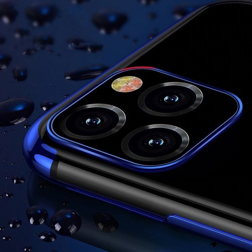 Kryt na mobil iPhone 12 Pro Max Mobi Color gélový, modrý