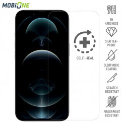 Mobi Self-Heal tvrdené sklo na mobil iPhone 13 / iPhone 13 Pro
