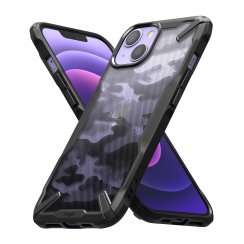 Kryt na mobil iPhone 13 Ringke Fusion X čierny