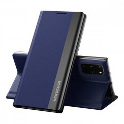 Sleep Case Pro kryt pre Samsung Galaxy A53 5G s flip stojanom - modrý