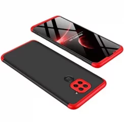 Obal na mobil Xiaomi Redmi Note 9 / Redmi 10X 4G Mobi 360° Full Protection čierny-červený