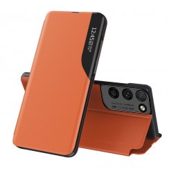 Obal na mobil Samsung Galaxy S21 Ultra 5G Mobi Eco View oranžový