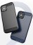 Kryt na mobil iPhone 12 Pro Max Mobi Carbon modrý