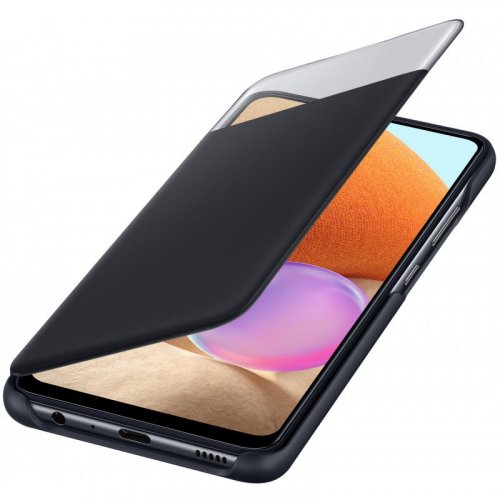 Obal na mobil Samsung Galaxy A32 4G Samsung Smart View Wallet čierny