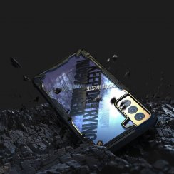 Kryt na mobil Samsung Galaxy S21+ 5G (S21 Plus 5G) Ringke Fusion X čierny (Cross)