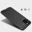 Kryt na mobil iPhone 11 Mobi Carbon čierny
