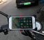 Univerzálny držiak pre mobilné zariadenia na bicykel a motocykel - čierny