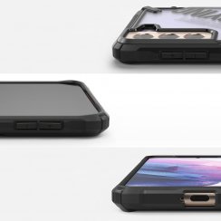 Kryt na mobil Samsung Galaxy S21+ 5G (S21 Plus 5G) Ringke Fusion X čierny (Routine)
